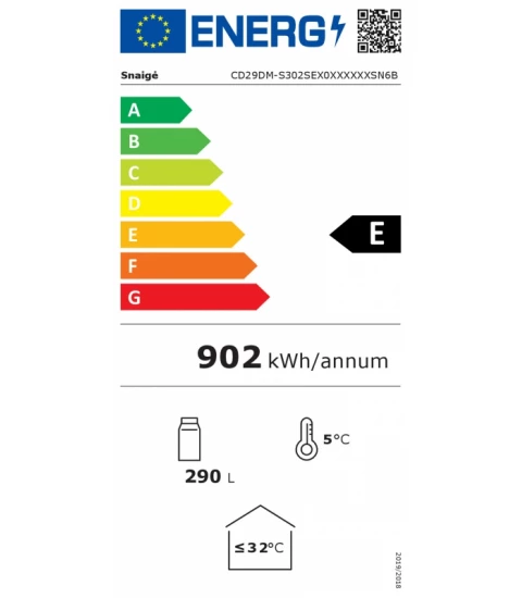 Eticheta Energetica Snaige CD29DM-S302SE