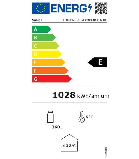 Eticheta energetica Snaige CD40DM-S3JJ2E