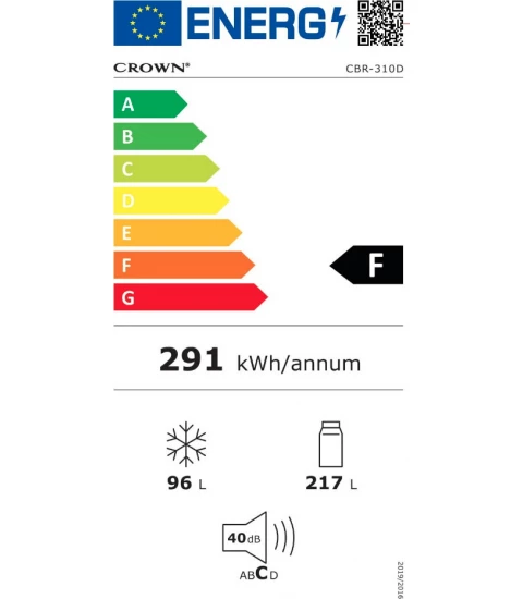 Crown CBR-310D eticheta energetica