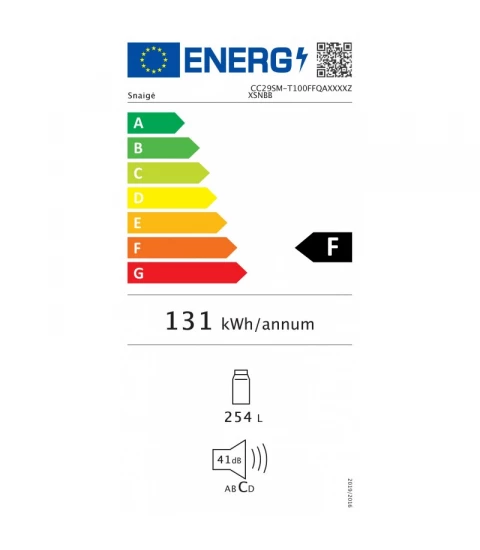 Snaige CC29SM-T100FFQ - eticheta energetica