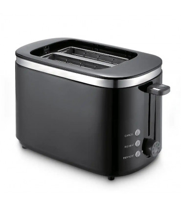 Toaster NEO TT-755 , 750 W, 2 felii,decongelare/incalzire, negru