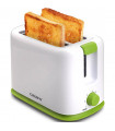 Toaster Crown CT-710WG, 700 W, 2 felii, Alb/Verde