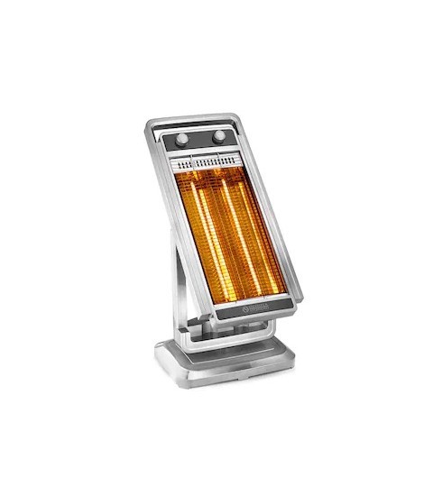 Radiator cu infrarosu de podea Olimpia Splendid,Solaria Carbon protectie supra-incalzire,cu halogen, 1200 W, 2 trepte, alb