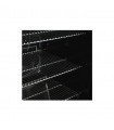 Vitrina frigorifica profesionala Snaige CD14SM-S3JJ3CX, 123 l, H 85 cm, Iluminare LED, Dezgehtare automata, Clasa C, Negru