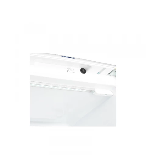Vitrina frigorifica profesionala Snaige CD14SM-S3003CX, 123 l, H 85 cm, Iluminare LED, Dezgehtare automata, Clasa C, Alb