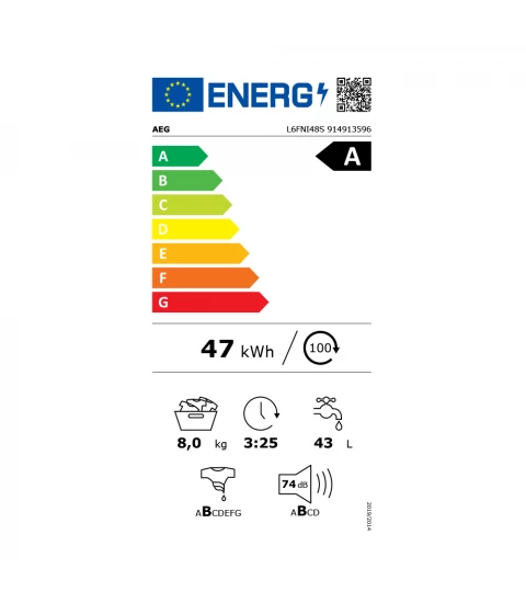 AEG L6FNI48S eticheta energetica