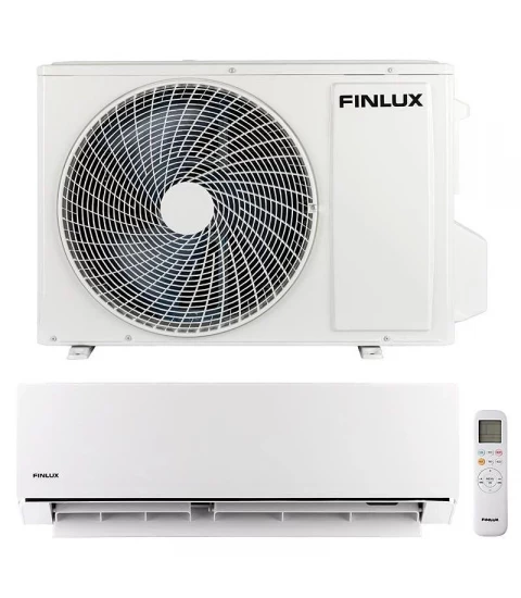 Aer conditionat Finlux 12HEL84GUD , 12000 BTU, racire/incalzire , Lampa UV purificare aer, Clasa A+++ , Sistem Inverter, alb