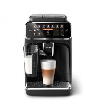Espressor de cafea automat Philips seria 4300 EP4341/50, LatteGo, 8 Bauturi ,2 Profiluri, Filtru AquaClean, negru