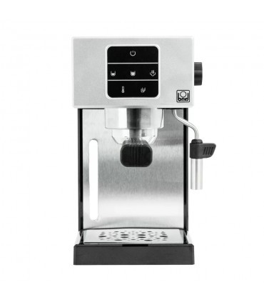 Briel AS 03 PRETA, Espressor de cafea, Ecran tactil,Spumare lapte, Aqua Stop, 1.6 l, 20 bar, 1000W, Negru