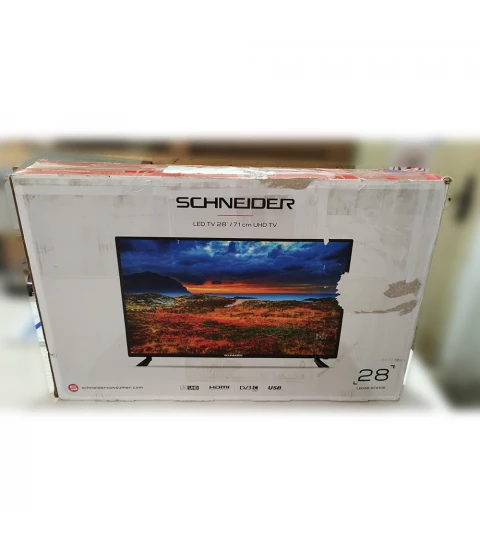 Resigilat:Televizor LED Schneider 28SC610K, 71 cm, Ultra HD, 4K, Negru