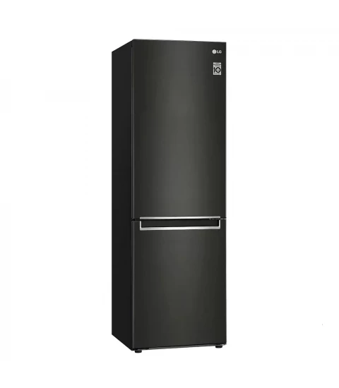 LG GBB61BLJMN, Combina frigorifica , DoorCooling™, NatureFRESH™, No Frost, 341 l, H 186, cm, Clasa D, Neagra