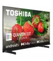 TOSHIBA 43QA4263DG, Televizor QLED Smart, Ultra HD 4K, Dolby Vision, Dolby Audio™, HDR, 108cm, clasa F, Negru