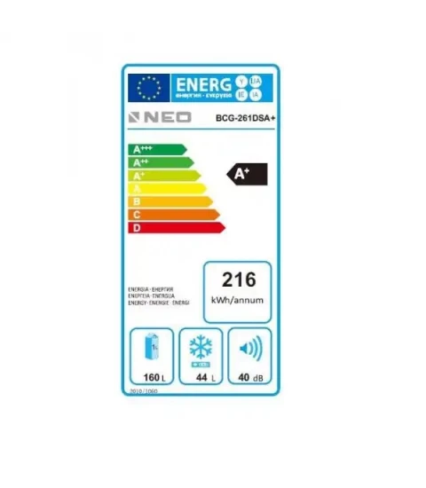 Eticheta energetica NEO BCG-261 DSA+