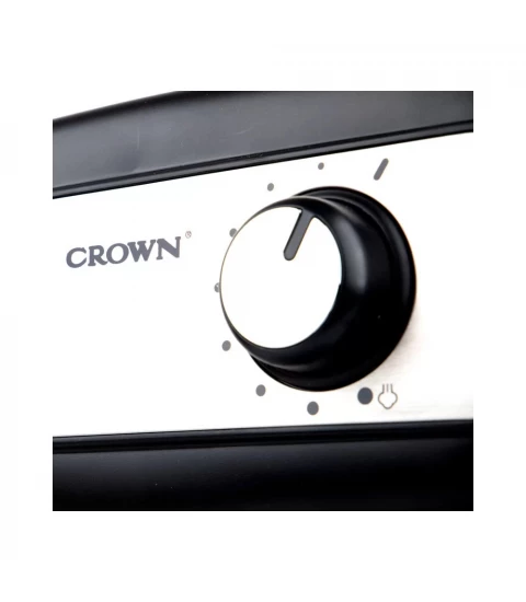 Crown CEM-1525, Espressor semi-automat, Oprire automata, Rezervor 1.2 l, 15 bar, 850 W, Negru/Inox