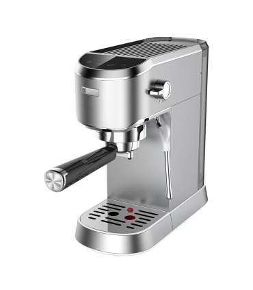 Finlux FEM-1799 IX, Espressor, Touch control, Cafea single/dubla/Cappuccino/ Latte, Rezervor 1.2 l, 20 bar, 1350 W, Inox