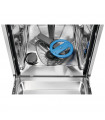 Masina de spalat vase incorporabila slim Electrolux EEM43200L, 8 programe, 10 seturi, GlassCare, Indicator sare, clasa E, Alba