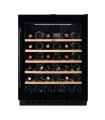 Racitor de vinuri incorporabil AEG AWUS052B5B, capacitate 145L, control electronic, 52 sticle, 82cm, Negru