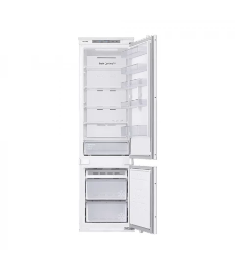 Combina frigorifica incorporabila cu 2 usi Samsung BRB30600FWW/EF, 298 l, Twin Cooling, Cool Select+, Clasa F, H 193.5 cm