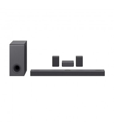 Soundbar LG S80QR, 5.1.3, 620W, Bluetooth, Wi-Fi, Dolby Atmos, DTS, IMAX Enhanced, HDMI, USB, Negru