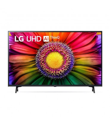 Televizor LG LED 43UR80003LJ, 108 cm, Smart, 4K Ultra HD, Clasa G, Model 2023, Procesor α5 AI 4K, generația a 6-a