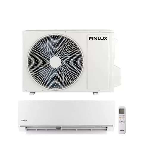 Aer conditionat Finlux 12HEL85GOD , 12000 BTU, racire/incalzire , Lampa UV purificare aer, Wi-Fi, Clasa A+++ , Alb