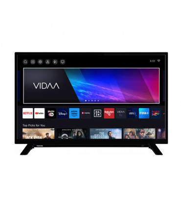Televizor LED Toshiba 32WV2363DG, 81 cm, Smart TV, VIDAA, Dolby Audio, HD Ready, VESA 75х75, Negru