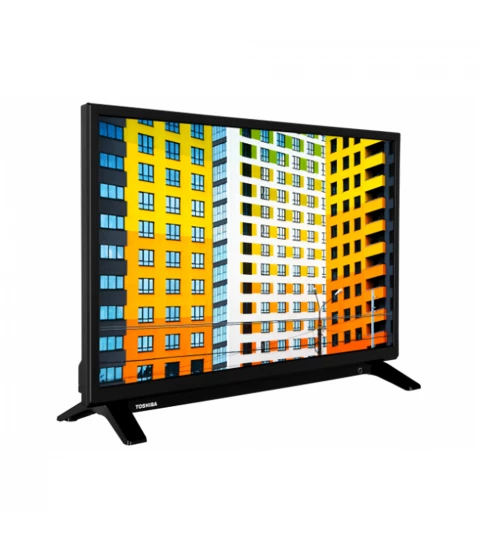 Televizor Smart Toshiba 24W2163DG/2, LED, 60 cm, HD Ready, Dolby Audio™, USB Recording, Miracast, Negru
