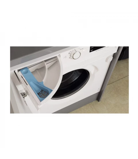 Masina de spalat rufe cu uscator incorporabila Whirlpool BI WDWG 751482 EU, 7 kg spalare, 5 kg uscare, 1400 RPM, Clasa D,Alb